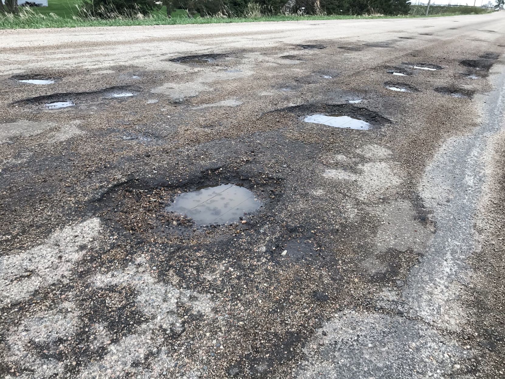 Third Avenue potholes